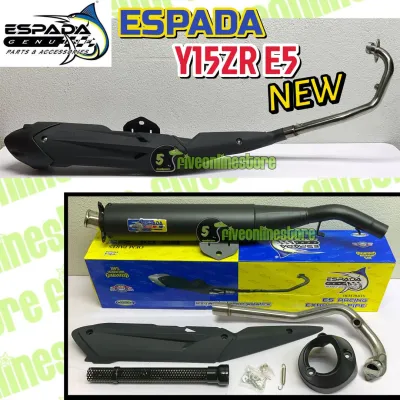 Exhaust Espada STD Cutting E4 E5 V5 E6 E7 BP1 BP2 LC135 Y15ZR Y16 RS150 VF3i W125 NVX VARIO AVANTIZ Ekzos Pipe Maniful