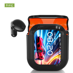 HTC NE20 AI Translation Headset Real-Time Translation TWS Bluetooth Headset Bluetooth 6.0 HiFi Sound Quality IPX5 Waterproof Wireless Headset Support Change Wallpaper One Year Warranty