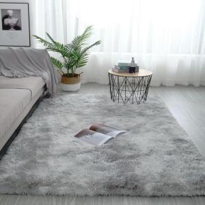 B-Home Super Soft Velvet Fluffy Rug - Non-Slip Bottom for Bedroom/Living Room Karpet beludru lembut dan berbulu 天鹅绒蓬松地毯