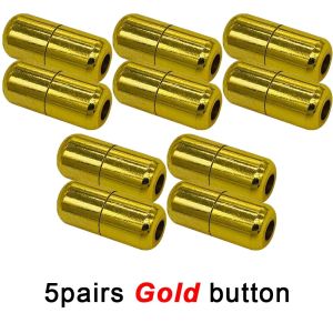 10pcs Dây giày không buộc dây giày kim loại viên nang khóa dây thun Sneakers dây giày bẹt mà không có quan hệ trẻ em người lớn nhanh chóng Giày ren dây thun