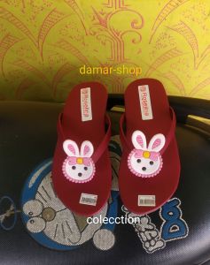 sandal capit anak wanita lucu"marun perempuan
