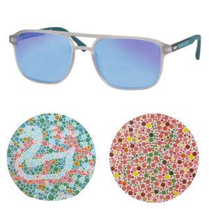 SHINU Color Blind Glasses for men let the people see color improve Protan Deutan Colorblind eyeglasses frame square shape SH053CB