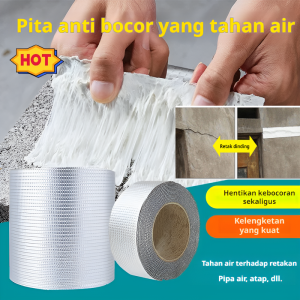 🔥Hot Slae🔥Color Steel Roof Sealant Tape Self Adhesive Butyl  Self Adhesive Waterproof Sealant For Roof Repair & Pipe Leak Fixing RV Roof Maintenance Tape Emergency Pipe Leak Repair Waterproof Sealant Tape Roof Repair Tape