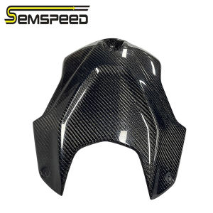 Motorcycle Carbon Fiber Front Fuel Oil Gas Tank Cover Guard For BMW S1000RR S 1000 RR 1000RR 2019-2022 2023