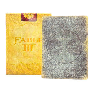 Vintage Distressed Playing Cards FABLE 3 Collection Deck of Cards Waterproof Poker for Fable 3 Game Fans2026