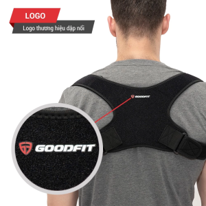 GoodFit Đai Chống Gù Lưng GF711P Chính Hãng - Thiết Kế Tiện Lợi Dễ Điều Chỉnh - Chất Liệu Cao Cấp Thoáng Khí - Hỗ Trợ Cải Thiện Tư Thế gù lưng