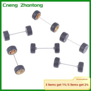 Cneng 1 64 Wheels For Hotwheels with Rubber Tire Model Model Car Modified Parts Toys Power RefitCar model