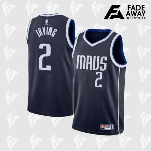 JERSEY BASKET KYRIE IRVING #2 MAVS NAVY