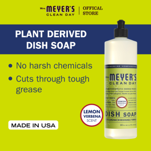 Mrs Meyer Liquid Dish Soap Lemon Verbena 473ml