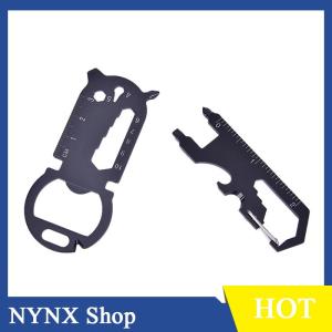 [NYNX] Outdoor Multi-function Tool Card Opener Keychain With Multi-purpose Gadgets Tool
