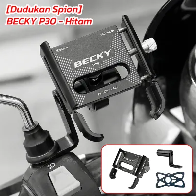 【Ready Stock】GUB P30 Original Phone Holder Hp GPS Sepeda Motor Alumunium Alloy Tempat Hp Motor Dudukan Hp Sepeda Motor