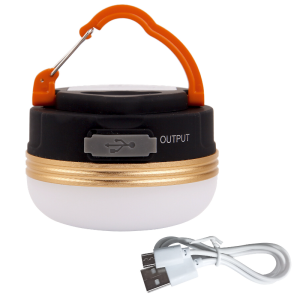 Portable LED Camping Light Dimmable Outdoor Camping Fishing Emergency Light USB Rechargeable Hanging Tent Light