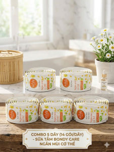 5 Dây Sữa Tắm Bondy Care ngăn mùi cơ thể 5g