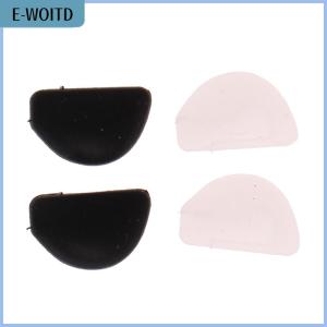 【E-WOITD】 1Pair Thin Glasses Nose Pads Adhesive Silicone Nose Pads Non-slip Clear Nosepads