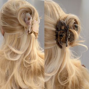 BAIXL Axit acetic Kẹp hình cá mập Acetate hoạt hình Ngọt ngào Động vật Kẹp gắp cá vàng Cá nhân hóa Phụ kiện tóc Kẹp tóc thiên nga Phụ nữ