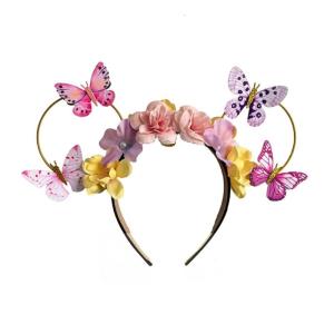 Adjustable Graduation Flower Crowns For Kids Comfortable Perfect For Preschool Activities And Photoshoots