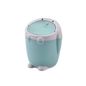 【Soft Lip Shop】Mini Cute Desktop Trash Can Household Cleaning Tools With Lid Desk Clean Storage Trash Bin for Home or Office