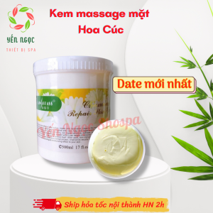 Kem massage Hoa Cúc 500g cho Spa