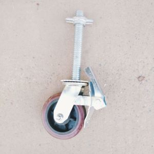 6inch Roda Scaffolding  Roda Perancah Karet  Roda Steger Scaffolding Roda Utk Gerobak Scaffolding Troli Roda Rem