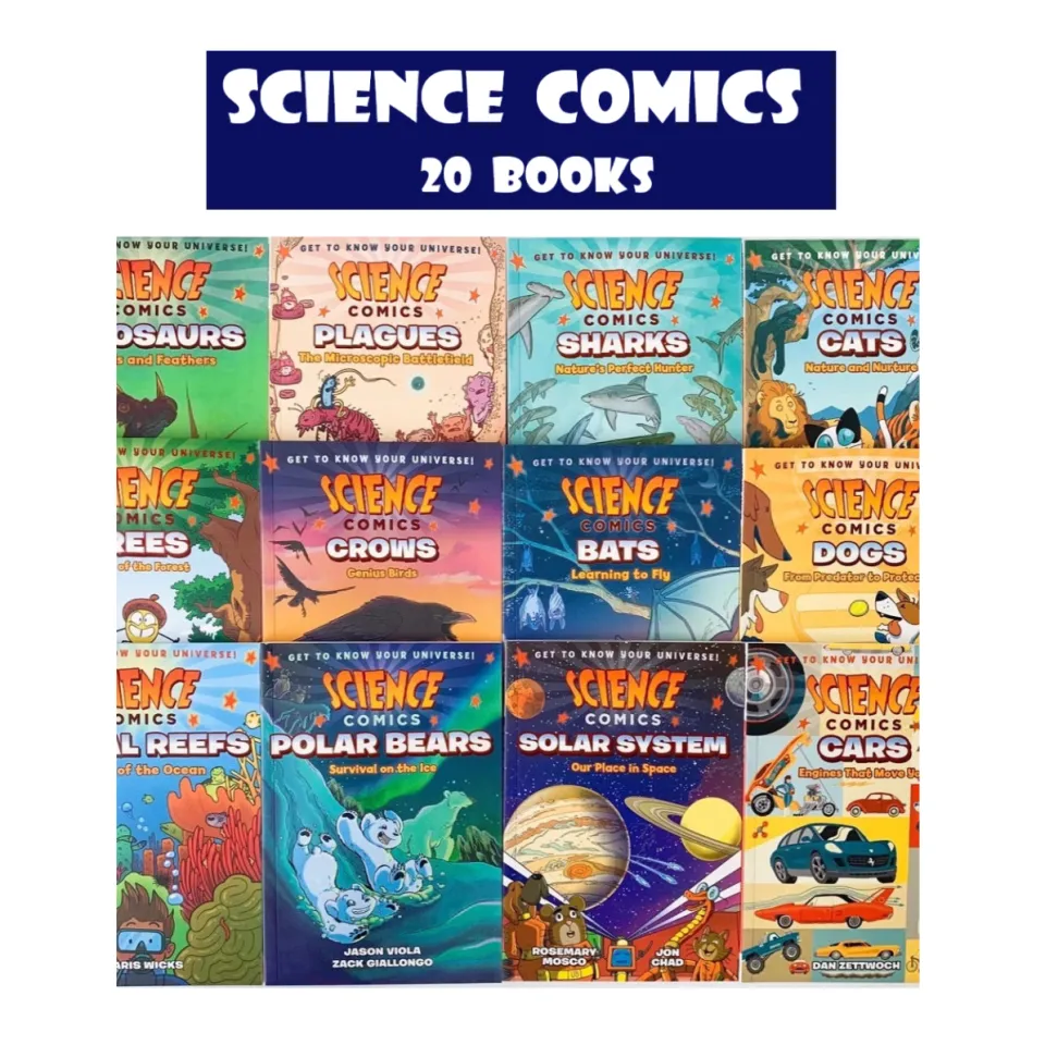 Science Comics Series 30 Books Unabridged English Edition Economy