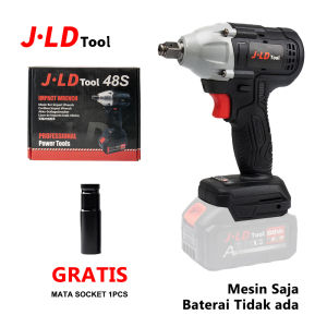 JLD Cordless Impact Wrench 350NM Brushless impact baterai 88Vf impact pembuka baut88V impact bateraiimpact jld tool 88v original