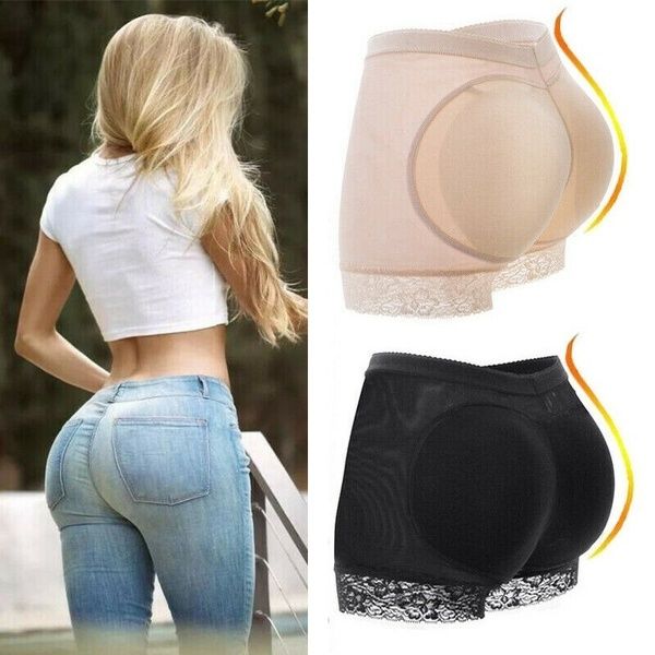 Women Bum Padded Underwear Knickers Buttocks Hip Lift Shaper Butt Enhancer  Pants