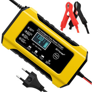 [MÀU VÀNG] Bộ sạc acquy máy sạc ắc quy TIANYE 12V 6A kèm phục hồi bìnhsạc bình acquytự ngắt khi đầykhử sunfat