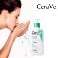Cerave Foaming Facial Cleanser Niacinamide Oil Control Glycerin Moisturizing For Normal To Oily Skin 236ml. 