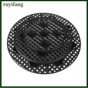 ruyifang 1ชิ้นแท่นวางกระถางต้นไม้สำหรับงานหนัก20 30 40ซม. แผ่นรองกระถางต้นไม้สำหรับป้องกันการเน่าและความเสียหายบนพื้นลานบ้าน