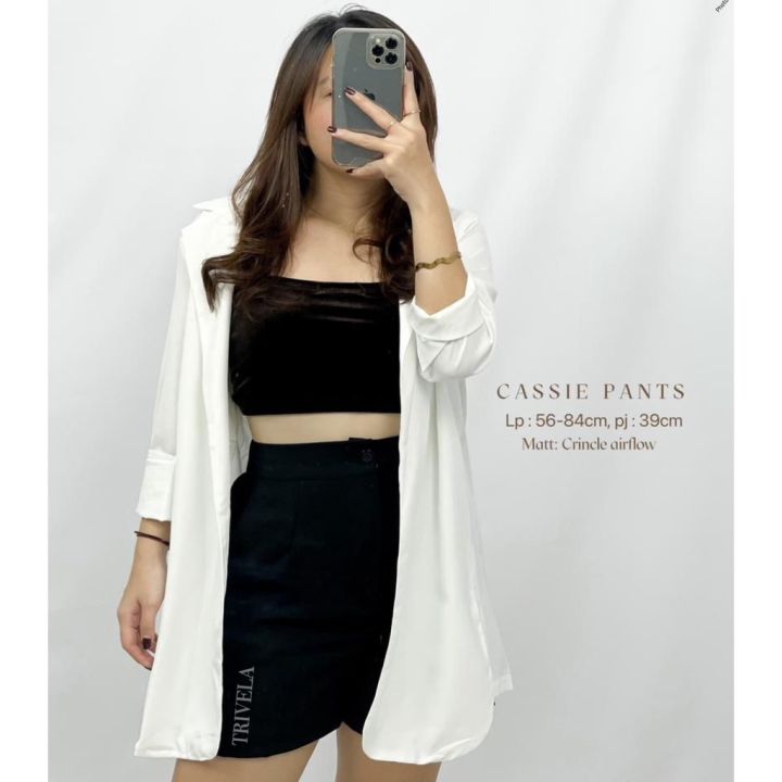 TOLLY%20-%20Celana%20Pendek%20Premium%20Cringkle%20Airflow%20/%20Cassie%20Crinkle%20Hotpants%20/%20SJJ%20-%20Image%207
