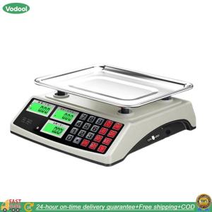 【24 hours Flash Delivery】40kg/1g Counting Weight Scale LCD Digital Display Food Produce Scale Rechargeable Electronic Small Scale for Vegetables