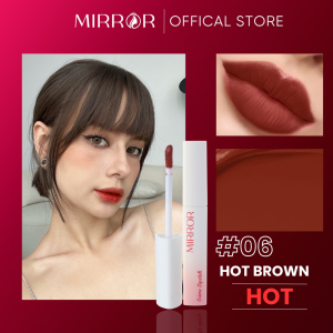 Son kem MIRROR Crème Lipstick 2g (Dạng nước) - Son môi lì mềm mịn không chì nhiều dưỡng lâu trôi bám màu 8-12 tiếng