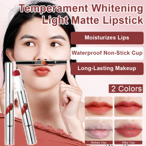 ✨Soft Mist Whitening Matte Lipstick Velvet Matte Lipstick Matte Lipstick Matte Lip Gloss Moisturizing Matte Lipstick