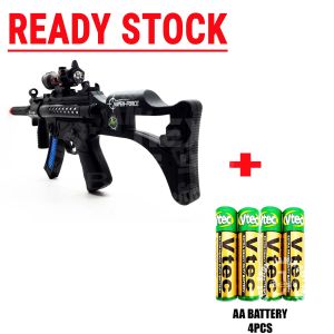 Kids Toys Shooting Flashing Lights & Sound  Light  With Hadiah Birthday Present Boy Gun Kids Bunyi Lampu  Lelaki Toys Permainan Toy  Fun Sound and Shining Light Electric