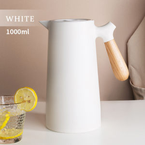 Thermal Flask 1L Thermos Jug Mug Flask Jar Vacuum Insulated Water Dispenser Northern Europe Style