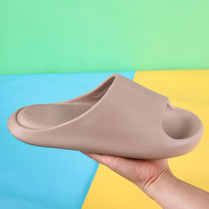 2025 Mens Thick-soled Slippers Indoor and Outdoor Non-slip Waterproof Slippers Fashionable and Beau