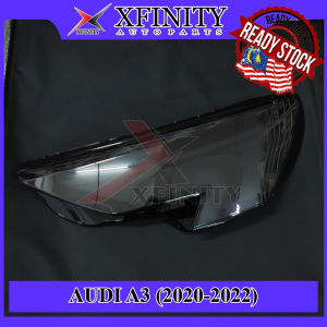 AUDI A3 20 21 22 HEADLAMP COVER / HEADLIGHT COVER / HEADLAMP LENS / HEADLIGHT LENS