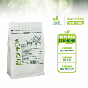 Bột Cà Phê Enema Nhân Rang Nguyên Chất Viet Healthy 500g