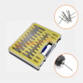 Bộ 150 mũi khoan chính xác 0.4-3.2mm đường kính 0.1mm. 