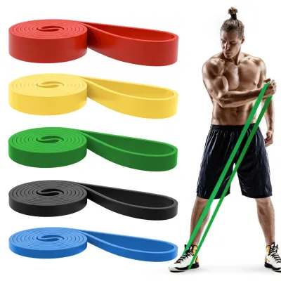 PROMO! RESISTANCE BAND POWER BAND KARET ELASTIS / KARET FITNESS / GYM LATEX / YOGA STRETCH