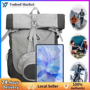 PU Waterproof Mens Backpack for Hiking and Camping with Durable Material and Spacious Storage