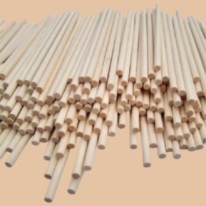 Dowel kayu 18mm panjang 30cm stick bulat buket bunga murah berkualitas kerajinan kayu estetik