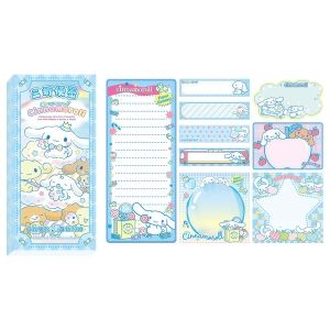 Sanrio Kuromi Melody 3 Folding Memo Pad Sticky Notes Cute N Times Stationery Label Notepad Bookmark