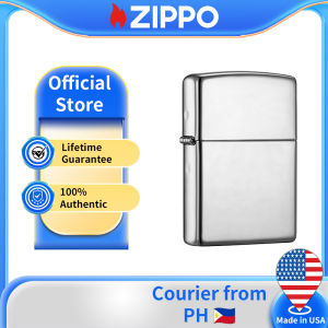 Zippo Classic High Polish Chrome Windproof Pocket Lighter｜Zippo 250（ Lighter Without Fuel Inside )