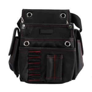 Waist Tool Bag Work Organizers Adjustable Electrician Tool Belt Pouch with Multi Pocket Professional Utility Waist Bag