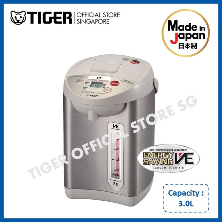 Tiger Vacuum Electric Water Heater MADE IN JAPAN PVW