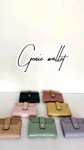 Jimshoneyshop - Dompet Wanita Genie Wallet Dompet Lipat kartu minimalis motif croco realpic bisa cod jims honey