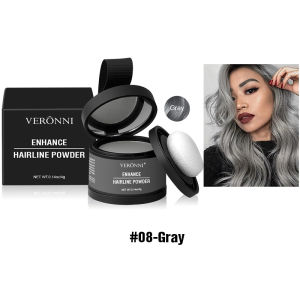 Veronni Hairline & Roots Concealer Powder Black Root Natural Instant Waterproof Hairline Shadow Concealer Coverage Repair Fill In Hair