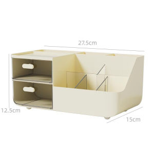 Office stationery storage box desktop drawer pen holder cosmetics multifunctional miscellaneous sorting box
