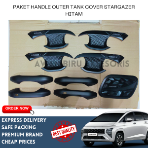 PAKET HANDLE OUTER TANK COVER MOBIL STARGAZER HITAM
